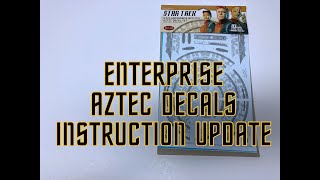 AZTEC DECALS -IMPORTANT UPDATE