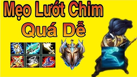 Hướng Dẫn Lướt Bãi Chim Như Thách Đấu Của Yasuo Tốc Hành Wall Dash 2020 | Yasuo Wall Dash Guide 2020