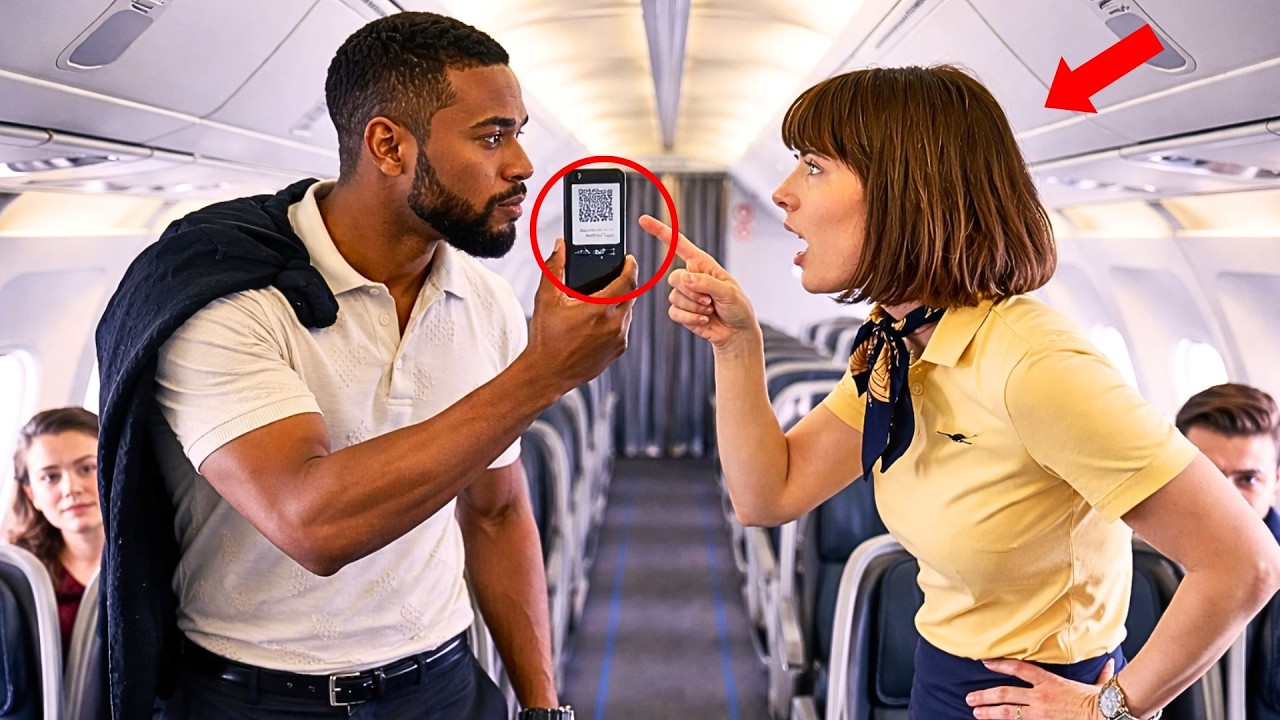 PDG noir ignoré en première classe — il détruit toute l'équipe après atterrissage sans rien dire