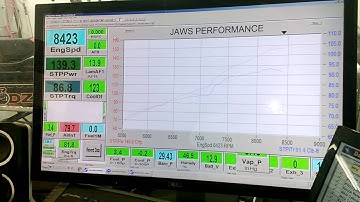 AXY 800 stock with Jaws pipe