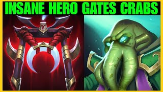 Unbelievable Hero Gates and Crabs EPIC COMBO! Legion TD 2 RANKED Fiesta