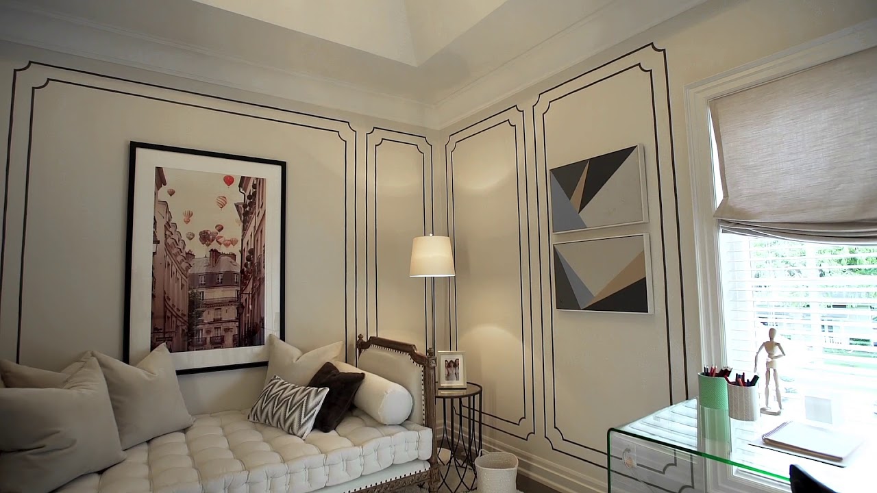 How to Add Drama With Wall Treatments - YouTube