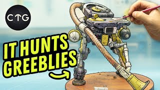 Building a GREEBLIE HUNTER Robot! - DIY Model Making