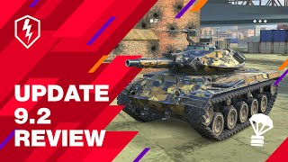 WoT Blitz. Update 9.2 Review: New Shot Sounds, Shell Hit Marks, and Ranks for Tier X Tanks