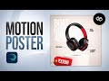 Product advertisement motion poster in alight motion | Infinite Designs.