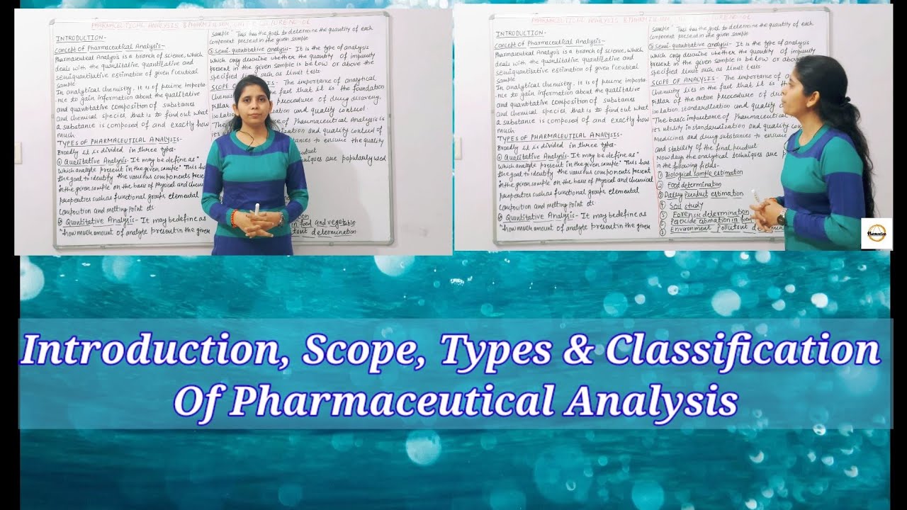 Pharmaceutical analysis definition and scope - Pharmasiksha
