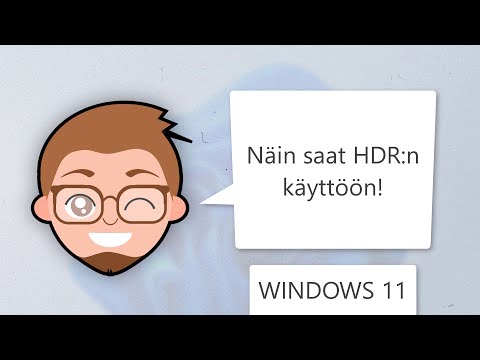 Video: Kuinka otan HDR:n käyttöön YouTubessa?