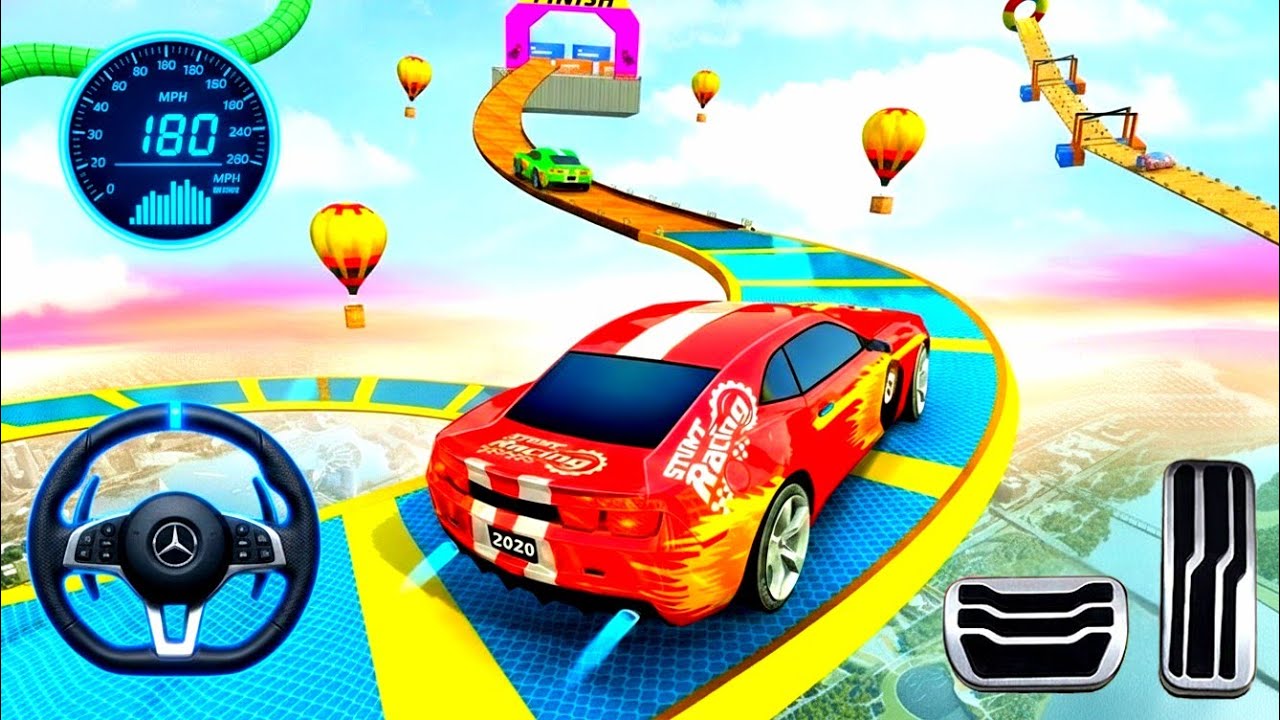 Stunt Car Racing Simulator | Mega Ramp Car Stunt | Car Racing Gameplay Android/IOS