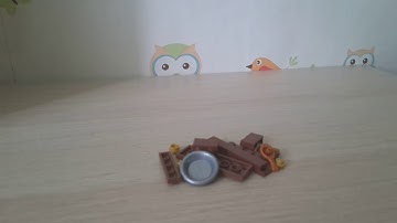 Easy LEGO Picnic Table tutorial