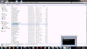 Part 6 -  Install ASP .NET v4 0 in IIS7