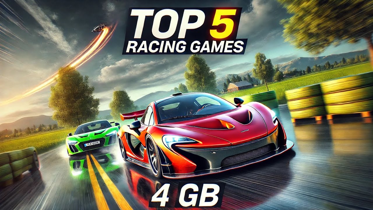 Top 5 Best Car Racing Games for Android | High Graphics - YouTube