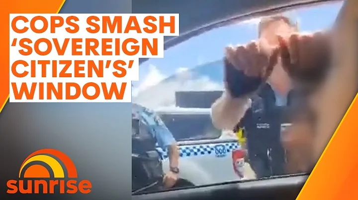 Police smash Australian 'sovereign citizen' driver's window during arrest in Coffs Harbour