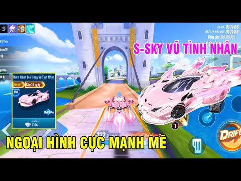 sky noon  Update  ZINGSPEED MOBILE | S-Sky Vũ Tình Nhân - Skin Hồng Cực Đẹp