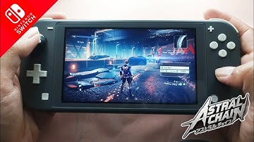 ASTRAL CHAIN || NINTENDO SWITCH LITE GAMEPLAY