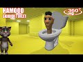 HAMOOD HABIBI SKIBIDI TOILET CHASING US in BACKROOMS - Minecraft 360°