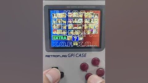 Test NEOGEO on GPi CASE by auns555 (Santi)