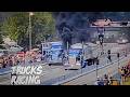 Top 15 Big Trucks on the Road! Big Rigs Racing. Over Size Load. Trucks Adventures Ep.1