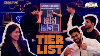 Creators Rank The Booyah Awards 2026 Nominees Free Fire Max