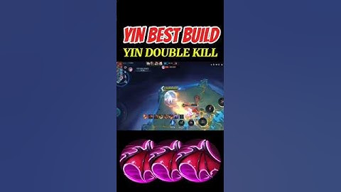 THE MOST BROKEN BUILD FOR YIN🔥~MLBB #mlbb #mobilelegends #shortvideo #shorts #gameplay #short #feed