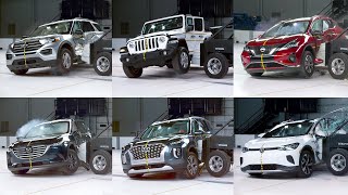 CRASH TEST Midsize SUV - Explorer, Wrangler, CX-9, Murano, ID.4, Palisade