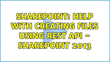 Sharepoint: Help with creating files using REST API - SharePoint 2013