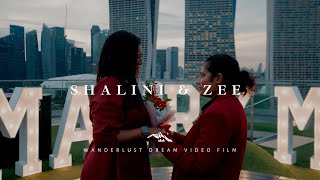 LGBT Proposal Video at Singapore Treetop Walk Garden By the Bay | Shalini and Zee