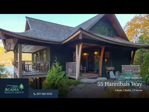 55 Hannibals Way, Mount Desert, ME home video tour