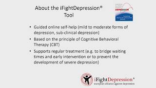 English iFightDepression Online-Training: Introduction and Lesson 1