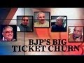 BJP's ticket churn 2014