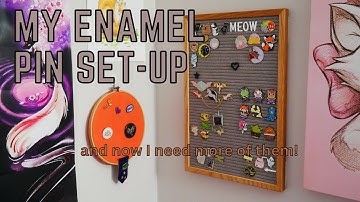 My Enamel Pins Now Have a Place to Display