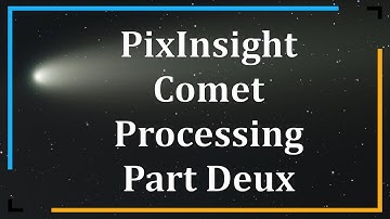 Comet Process Pt 2 - Batch Crop and Alternate Integration  #astrophotography #astronomy #pixinsight