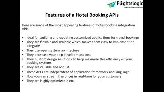 Hotel Booking API Integration