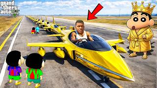 Franklin & Shinchan Create The World’s Longest Plane Ever...