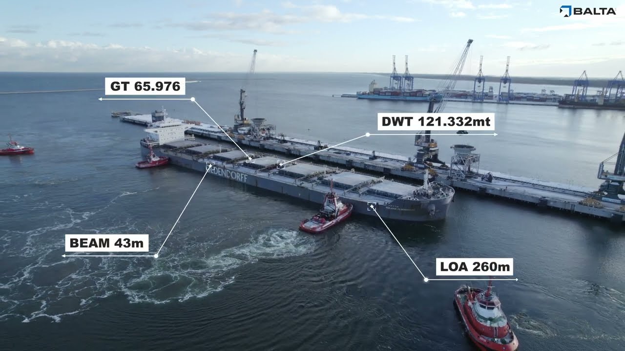BALTA SA Video: MV Roland Oldendorff Coking Coal to Port of Gdansk