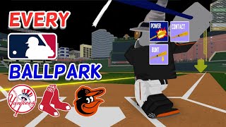 3K Special Home Run In Every Mlb Stadium Roblox Baseball Hcbb