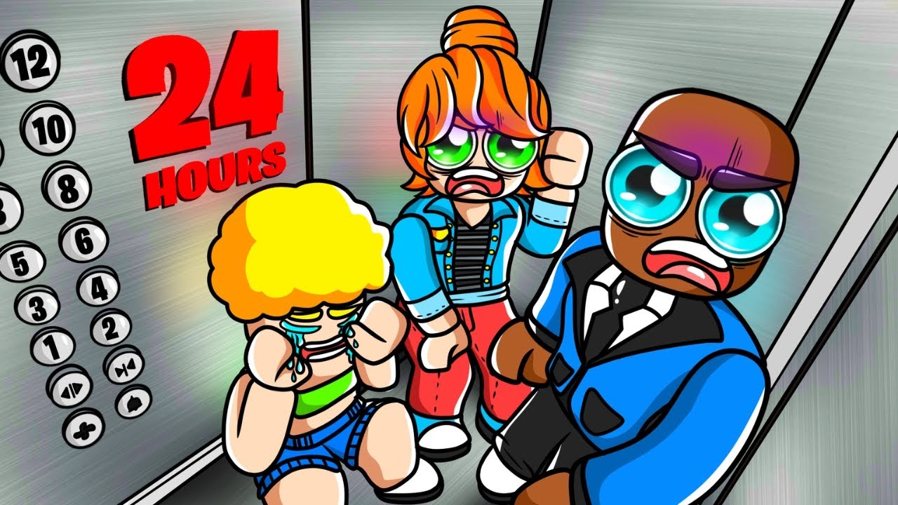 Surviving 24 HOURS In An ELEVATOR