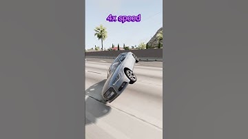 Rollover Crashes On Other Planets! #car  #beamngdrive