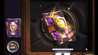 Unpacking my 20 Hearthstone initial The Grand Tournament packs