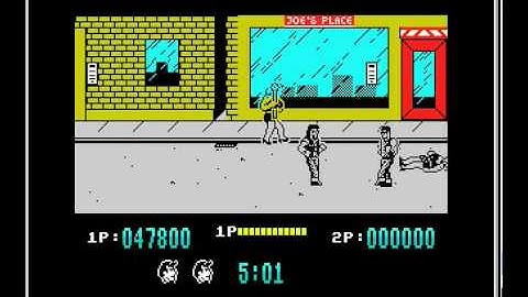 ZX Spectrum - Target Renegade 2 [Level 2]