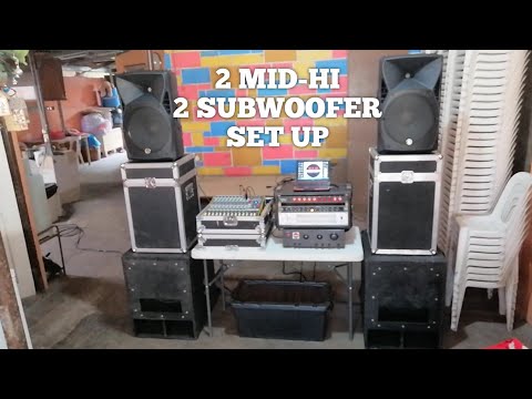 Video: Paano Ikonekta Ang Isang Passive Subwoofer At Amplifier