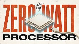 The Physics of Zero-Watt Computing: Infinite Efficiency?