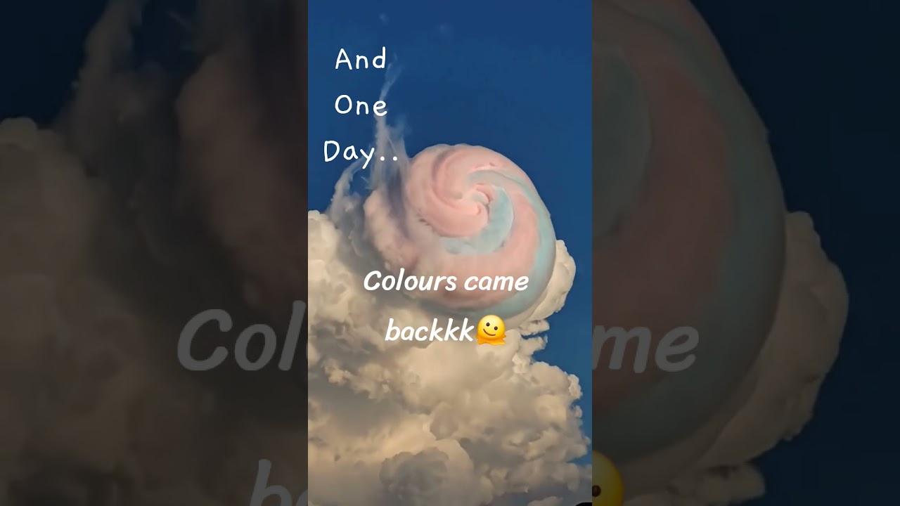 one day♤ #colours #barsaat #clouds #blue #sky #bluesky #badal #aasman