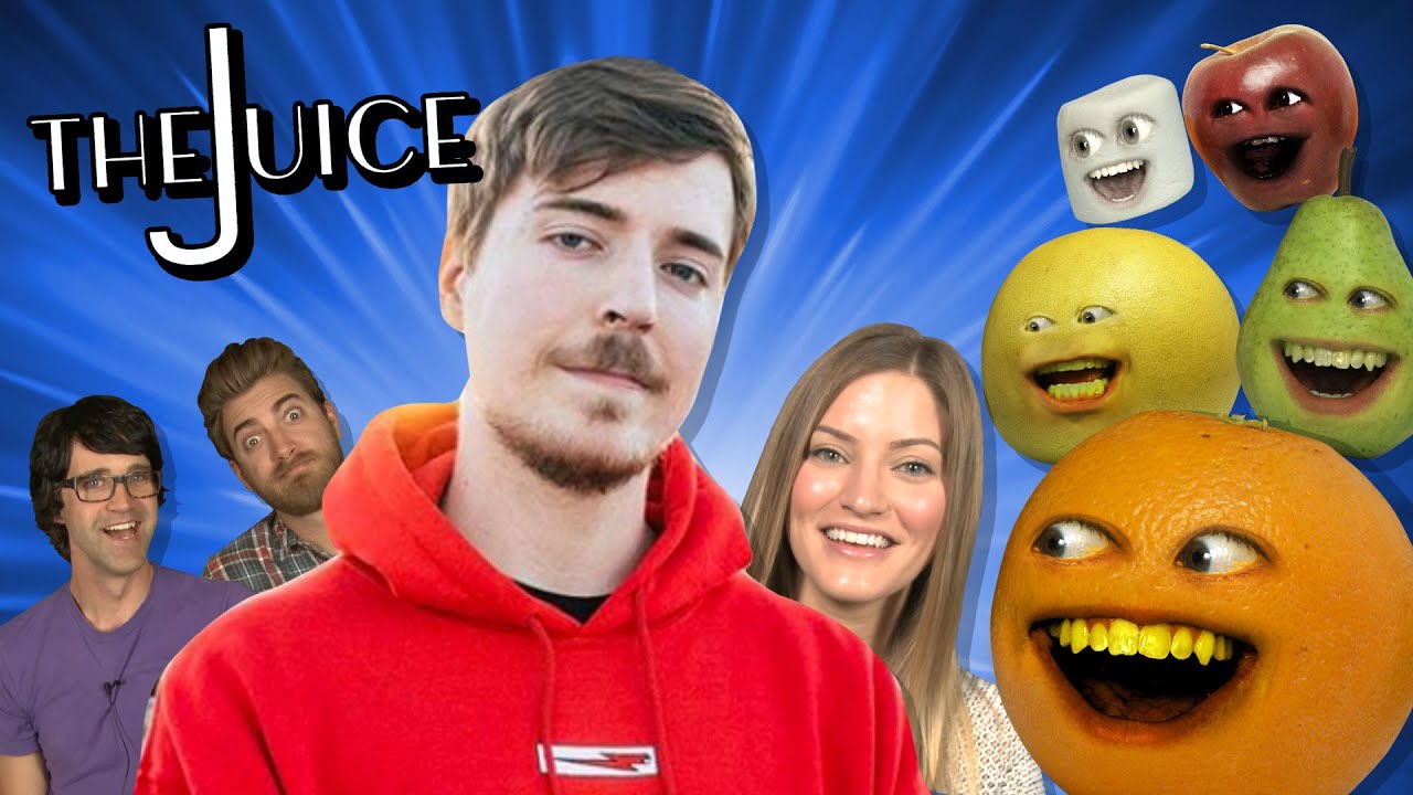 Annoying Orange - The Juice #8: Favorite YouTube Channels!?!?