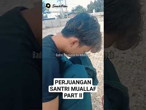 Mualaf...Demi inggin Masuk Islam Rela Di Sunat dan belajar Di Pondok