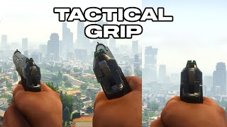 How To Install Tactical Grip -  GTA 5 Mods 2023