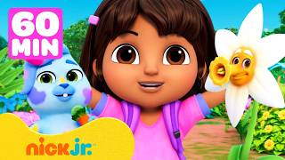 Dora | Diversión de primavera con Dora – 60 minutos de aventuras #2 | Nick Jr. en Español