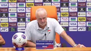 Iraq head coach Arnold on 'dream' of qualifying for World Cup