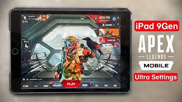 Apex Legends Mobile on iPad 9th Gen Gameplay | Ultra Settings | So Smooth!!