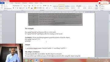 PPS FE Unit- VI  FILES AND DIRECTORIES Lecture-1