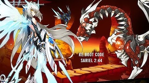 [Elsword INT] Code Sariel RE:BOOT on Dragon Nest: Abyss 3-X